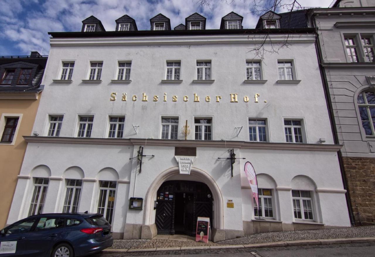Hotel Saechsischer Hof Scheibenberg 外观 照片