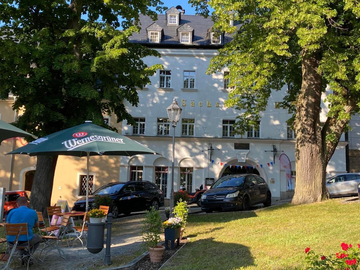 Hotel Saechsischer Hof Scheibenberg 外观 照片